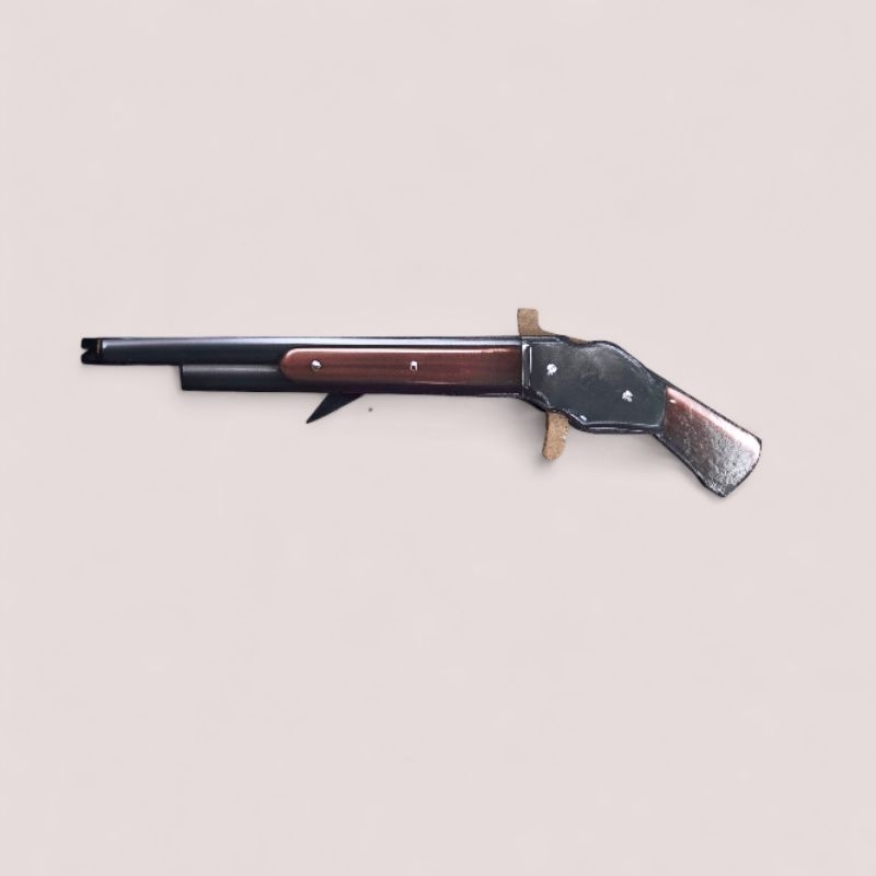 Pistol Mainan SG 2 Skin Kayu FF tembakan karet