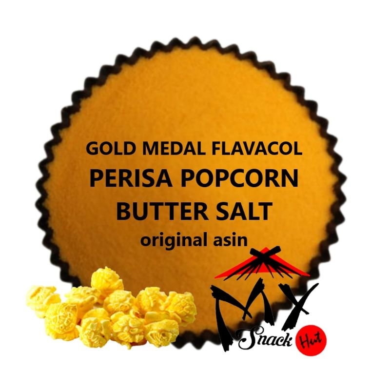 

GOLD MEDAL POPCORN GLAZE POP CORN FLAVACOL SALT ASIN BUMBU PERISA SEASONING BUTTER CARAMEL BIOSKOP