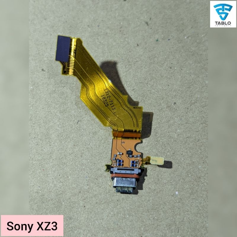 fleksibel konektor cas Sony Xperia XZ3 original copotan bergaransi