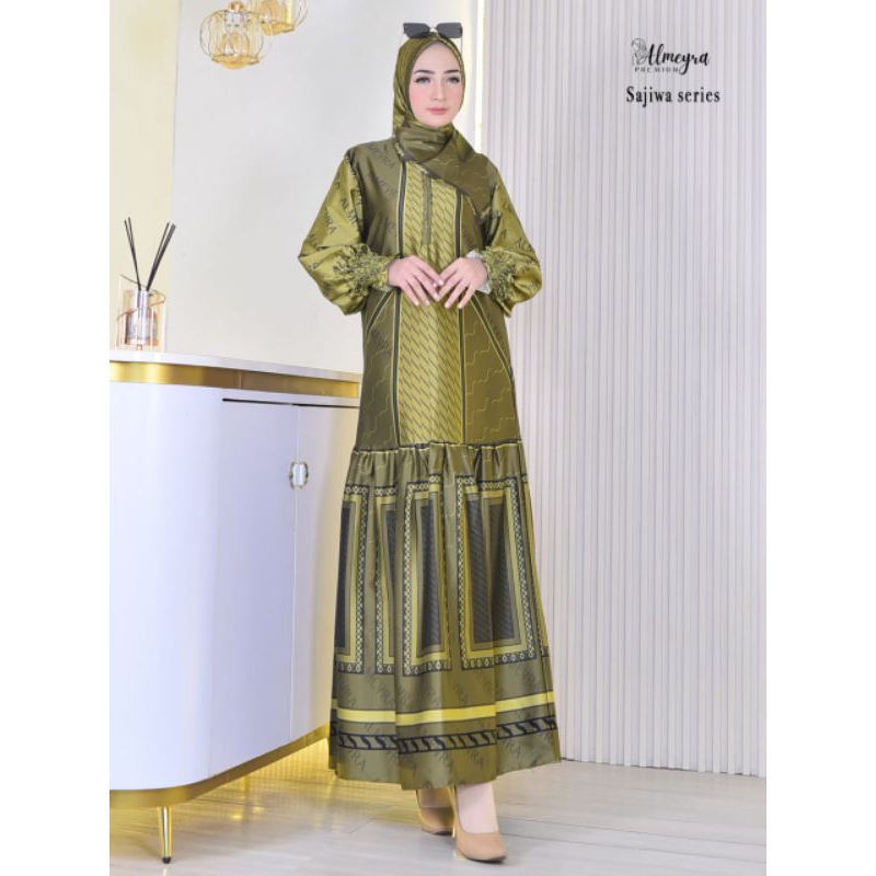 Sajiwa dress set voal by Almeyra premium