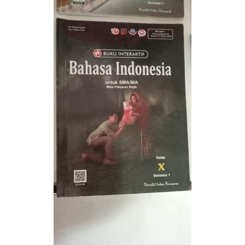 

Preloved buku interaktif intan pariwara bahasa Indonesia kelas 10 semester 1