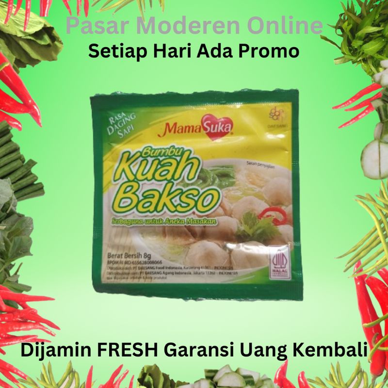 

BUMBU KUAH BAKSO MAMA SUKA-5 SACHET