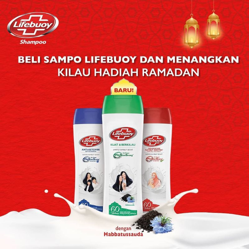 Lifebuoy shampo 340ml