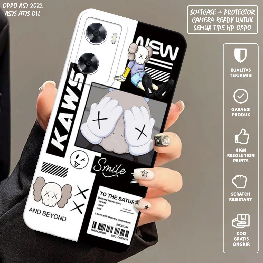 CASE OPPO A57 A57S A77S - Casing Hp Oppo A57 A57S A77S - Softcase Oppo A57 A57S A77S Motif (BRANDED)