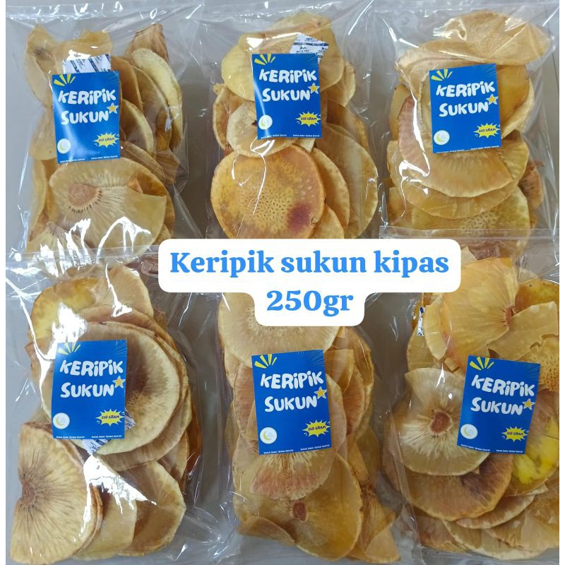 

Keripik Sukun Kipas 250 gr - Jajan Kiloan/Oleh-Oleh Khas Semarang