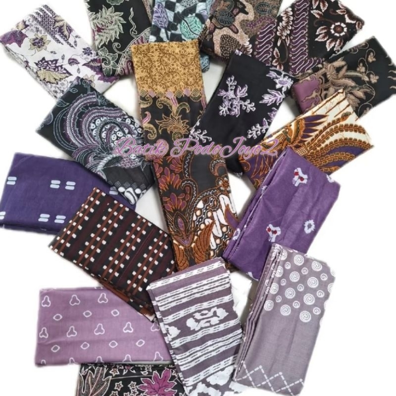 Kain Batik Printing Warna Ungu Mauve Lilac Violet Kain Batik Seragam Bridesmaid Seragam Arisan Serag