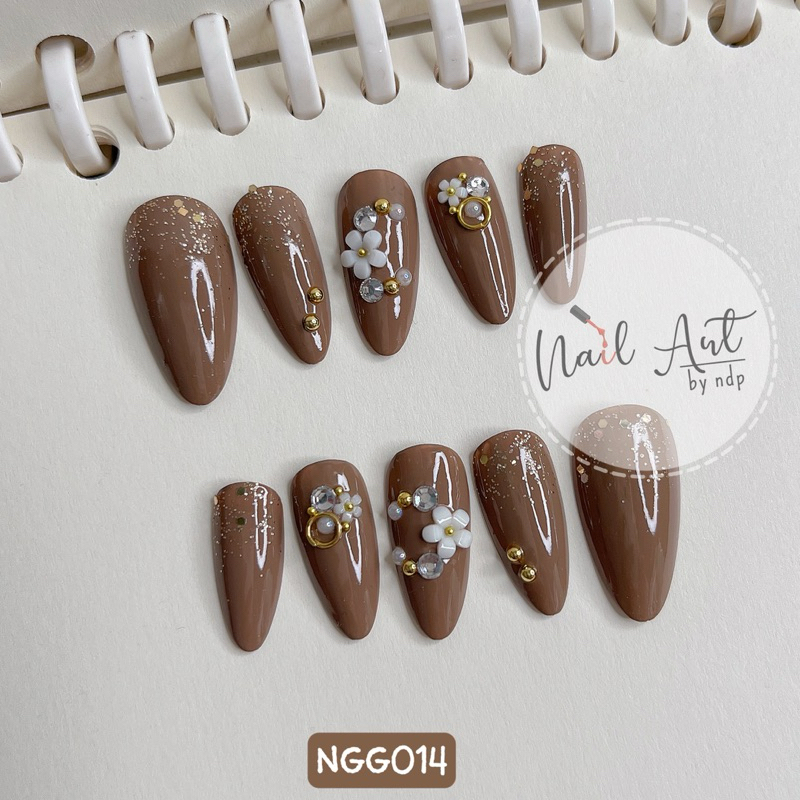 Press On Nails | Kuku Palsu | Fake Nails | Wedding | Engagement | Wisuda | Maroon | Nude | Lilac | P