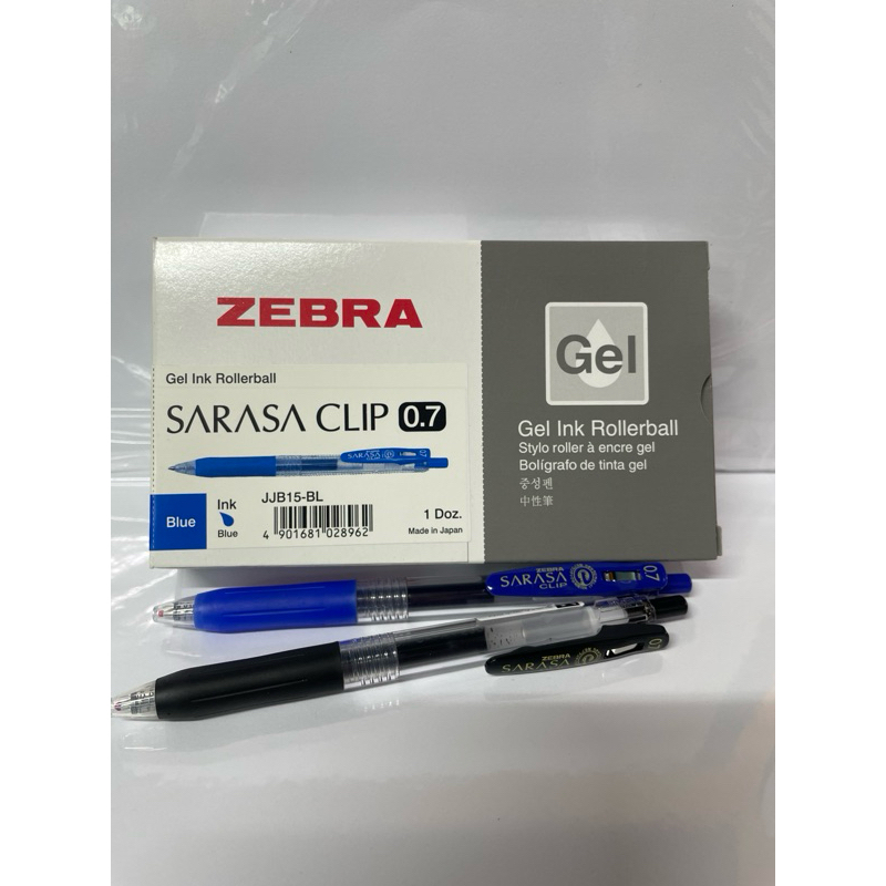 

PULPEN ZEBRA SARASA 0,7 BIRU 12pcs