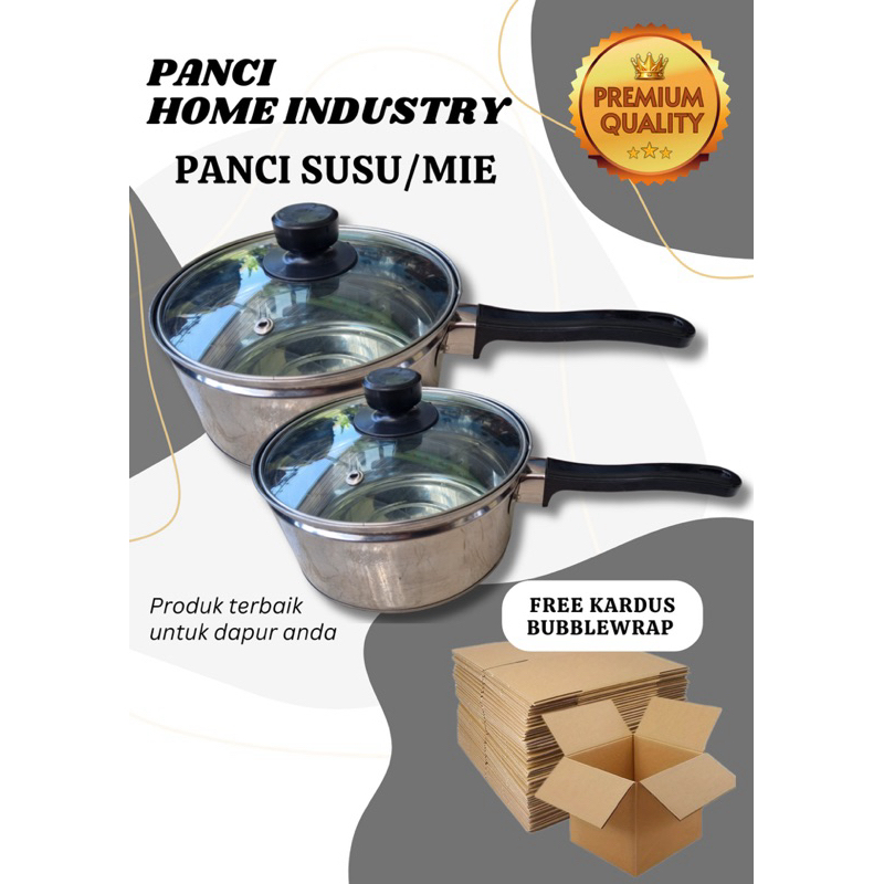 Panci Mie Susu Stainless Tebal Termurah