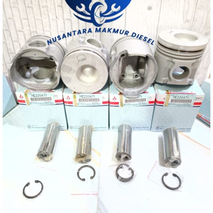 PISTON ASSY CANTER PS125 PISTON SEHER BAJA CANTER PS125 PS 125 STD  ME220471