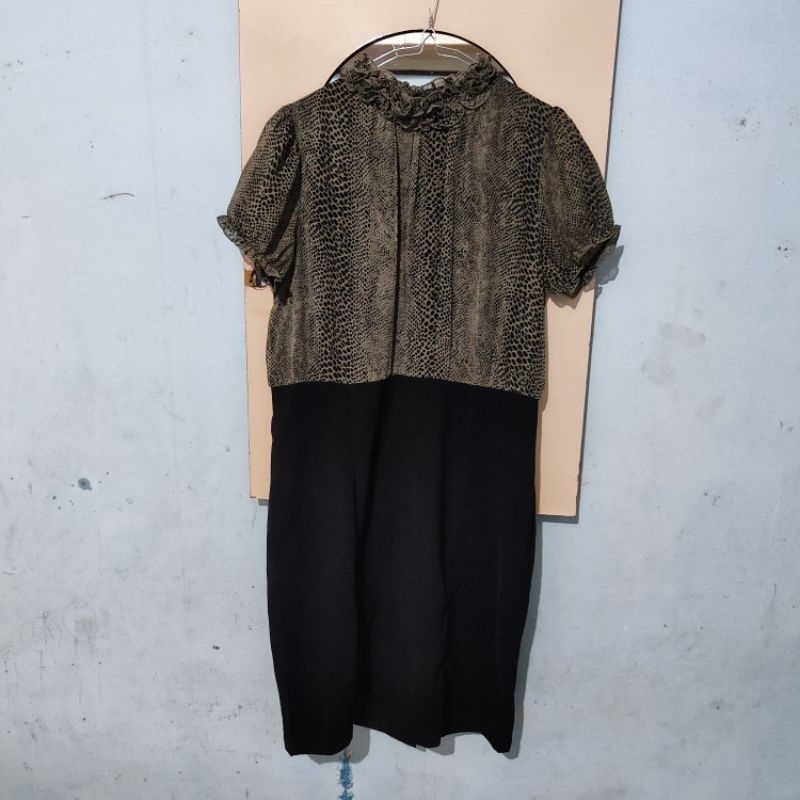 Dress pendek polkadot Cole preloved premium