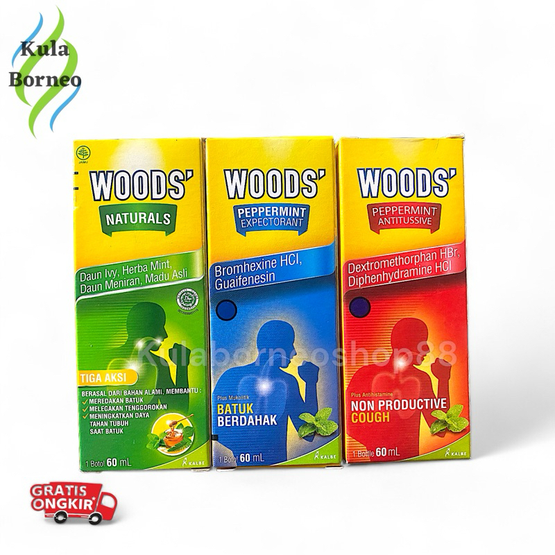 Woods Obat Batuk Berdahak dan Tidak Berdahak