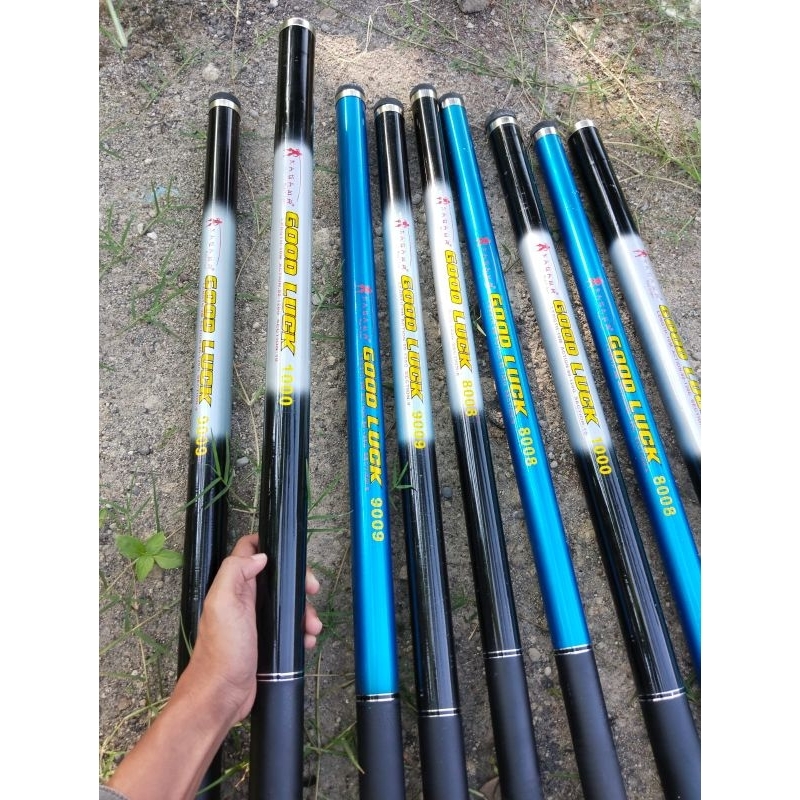 Tegek Bendera Sholawat Murah, Joran Pancing Ukuran 1000cm/10 meter 900cm/9 meter 800cm/8meter 700cm/