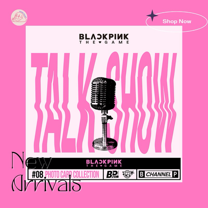 [PO] BLACKPINK - THE GAME PHOTOCARD COLLECTION TALK SHOW