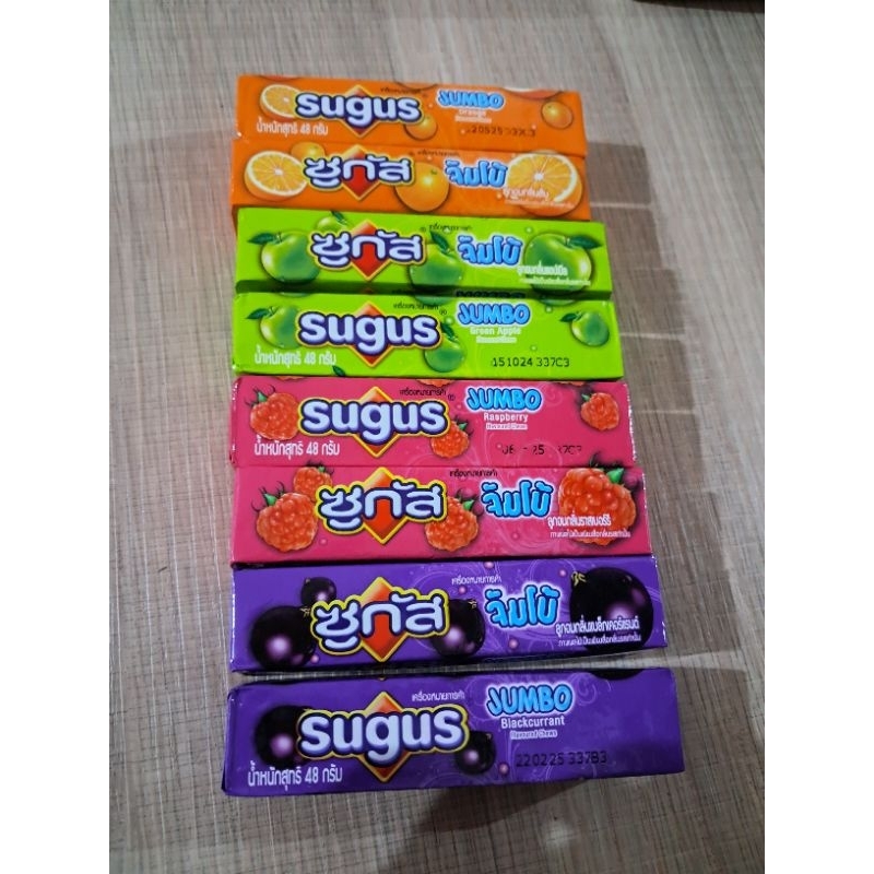 

New Sugus Jumbo Permen lunak 48gram chewy candy Sugus Thailand