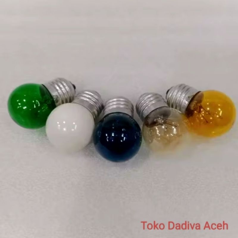 Lampu Pijar 5 Watt / Bohlam Pijar 5 Wat / Lampu Pijar Ayam 5 Watt