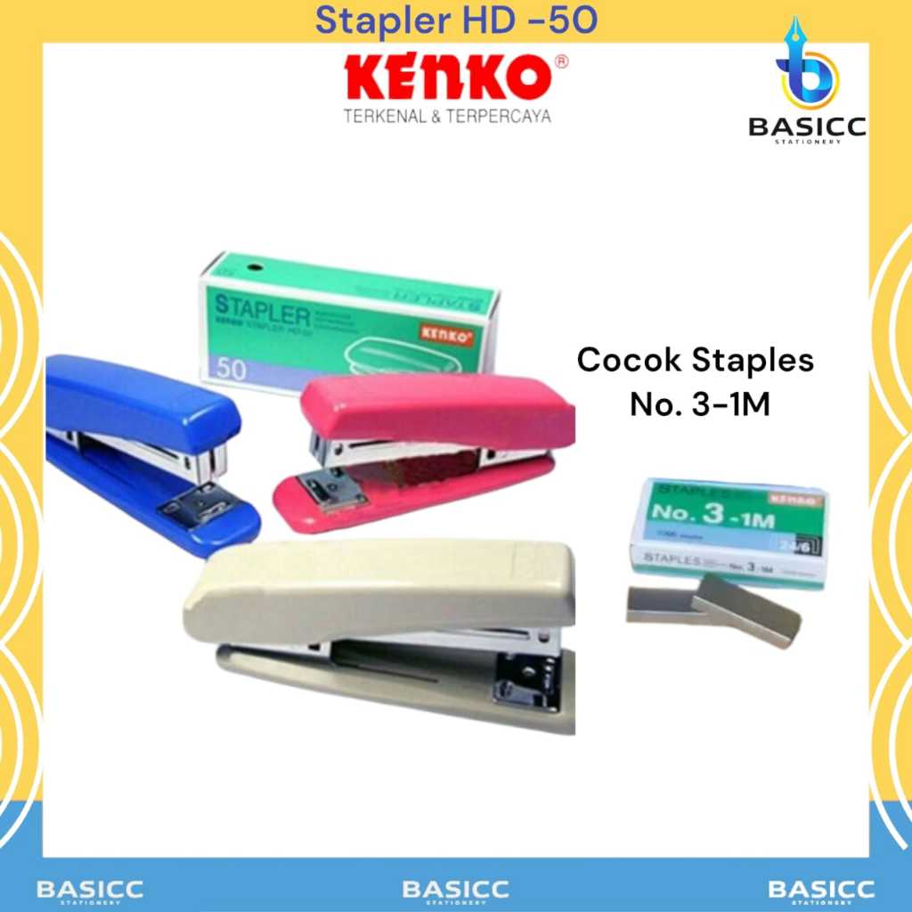 

Kenko Stapler Alat Staples Besar HD 50