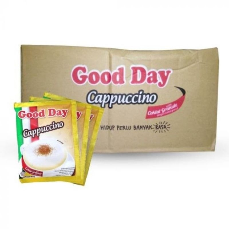 

Good day capucino 1 karton isi 120 ( 10 x 25gr ) 12 rtg