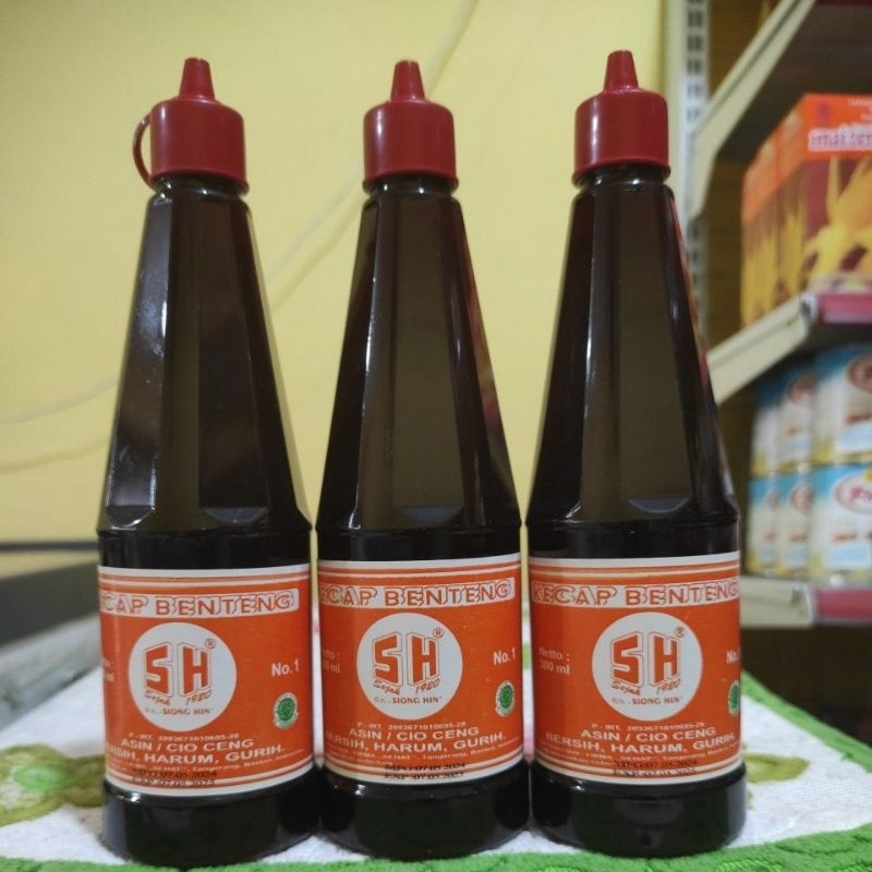 

Kecap Asin Benteng SH 300 ml botol