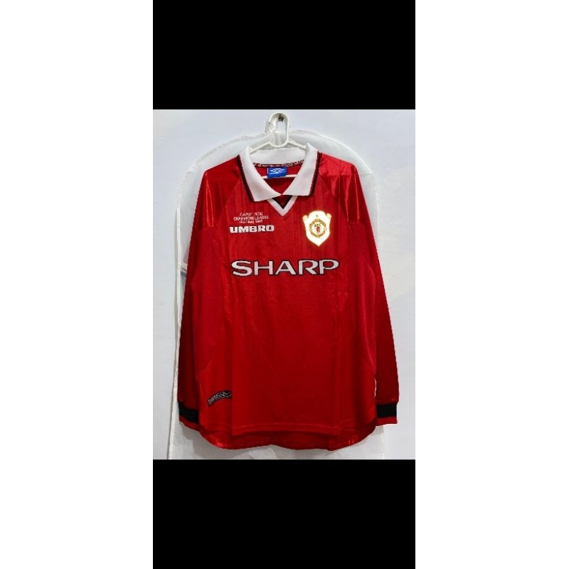 jersey manchester united treble ucl 99 GO