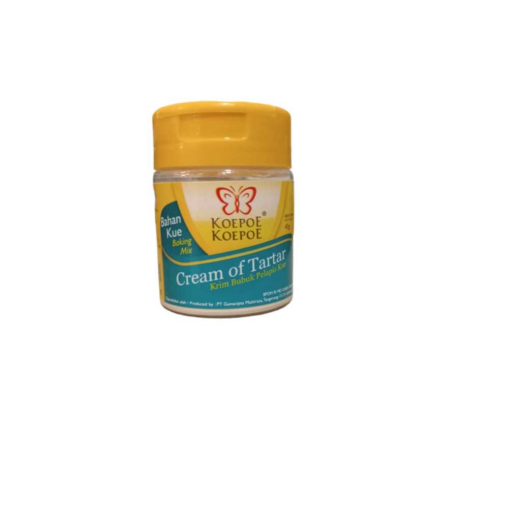 

KOEPOE KOEPOE CREAM OF TARTAR 43G