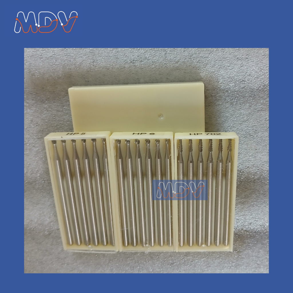 BUR TULANG CARBIDE TUNGSTEN ROUND FISSURE BUR GIGI ODONTEK SS WHITE STRAIGHT HANDPIECE