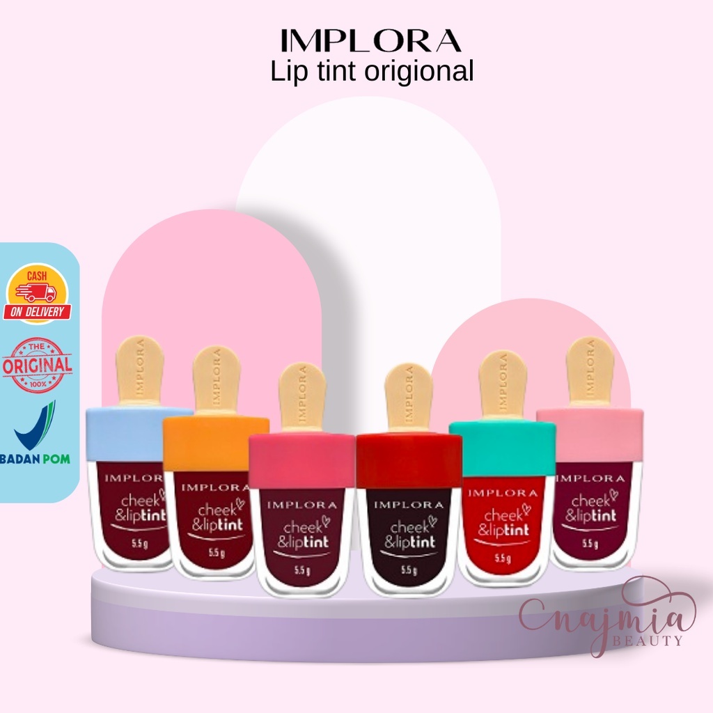 Implora Lip tint origional/Implora murah/implora harga grosir/original implora