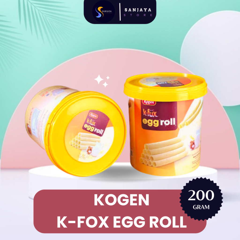 

Kogen K-fox Egg Roll 200gr | Kogen K-fox Wafer 250gr | PROMO TERBATAAASSS !!!