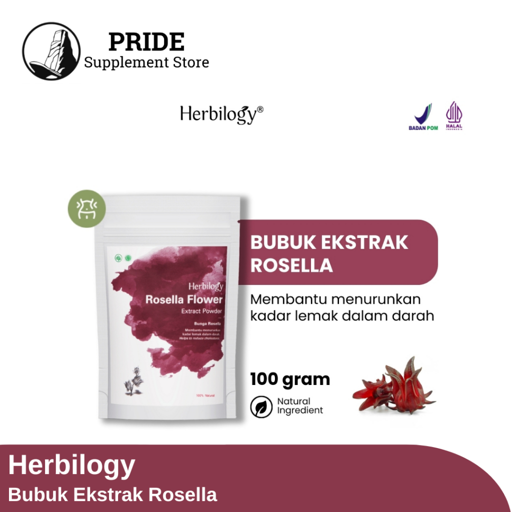 

Herbilogy Rosella Extract Powder 100g