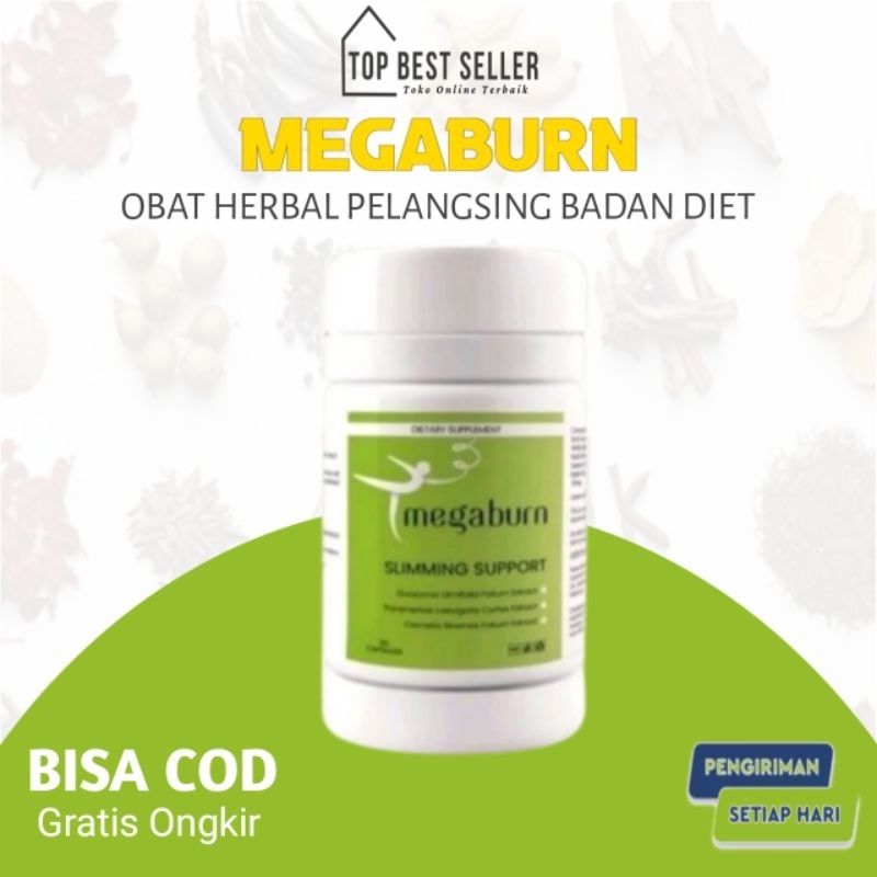 MEGABURN OBAT PELANGSING OBAT DIET ALAMI AMPUH HERBAL