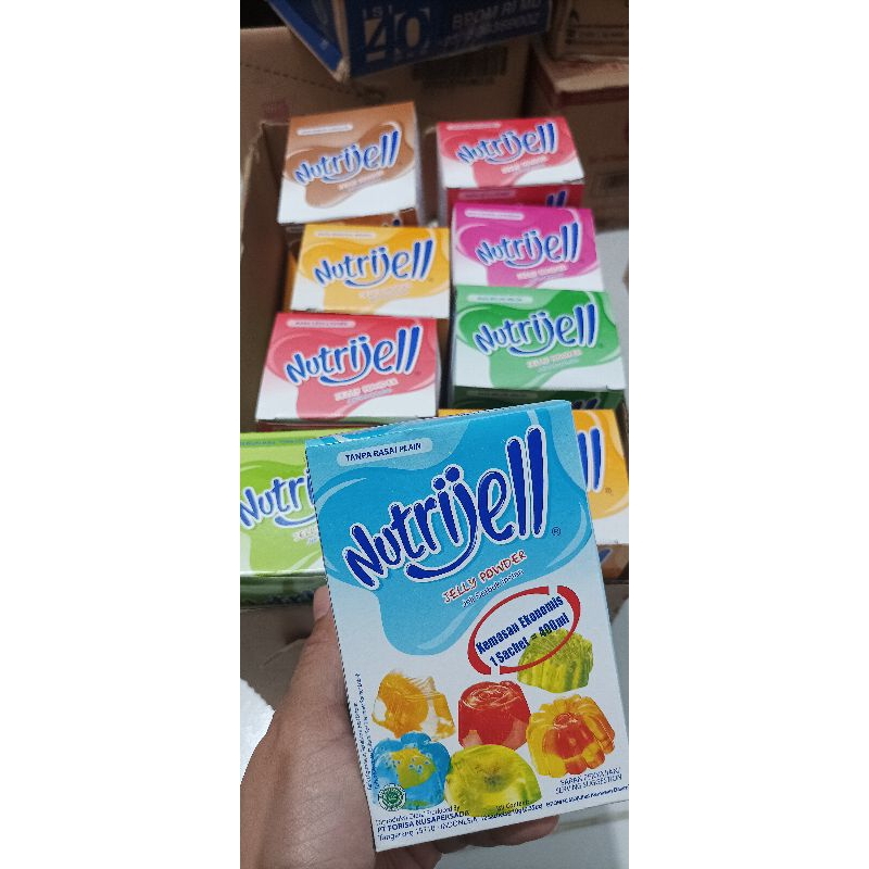 

nutrijell 1 box jelly rasa-rasa