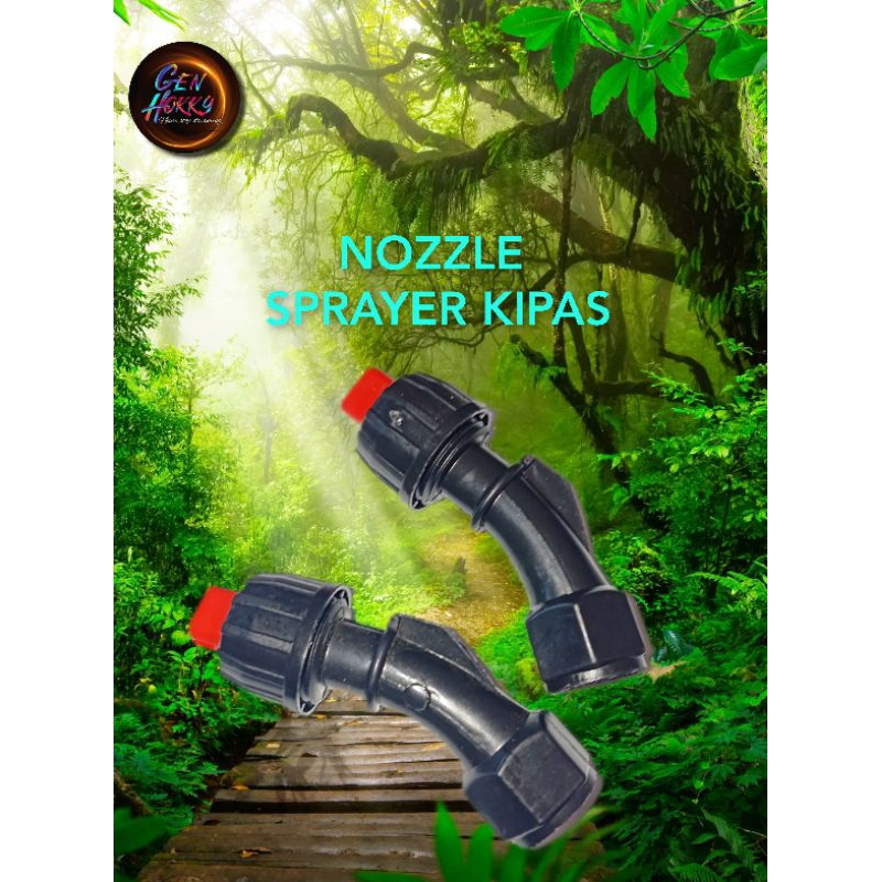 Nozzle sprayer Tanki sembur kipas melebar