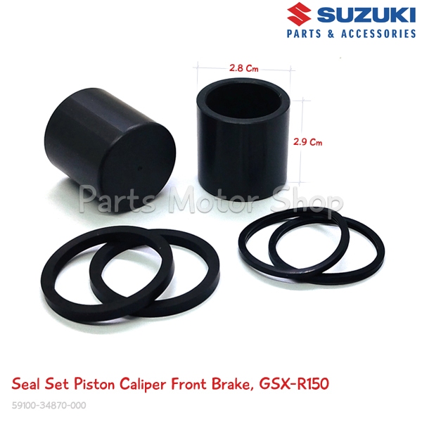 Seal Set Piston Kaliper Rem Original Suzuki GSX-R150, GSX-S150, Bandit 150