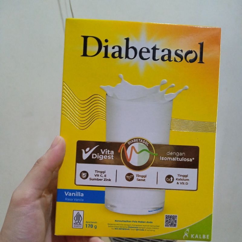 

susu diabetasol vita digest vanila 170 gram / coklat 180 gram Promo