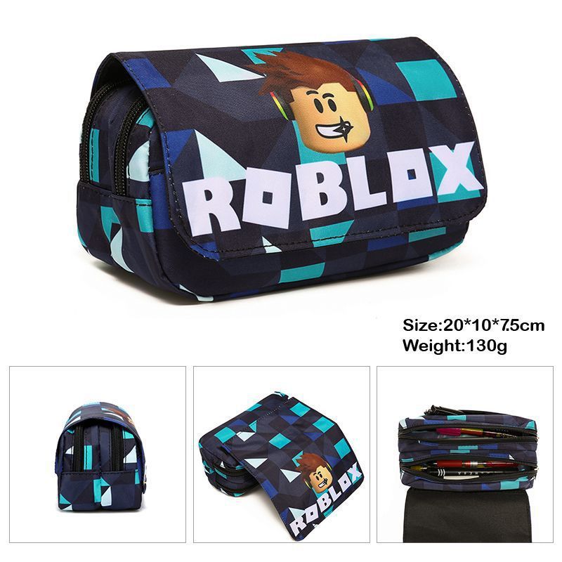 

Kotak pensil dua lapis ROBLOX dunia virtual baru 3D Kotak pensil siswa sekolah dasar dan menengah Import