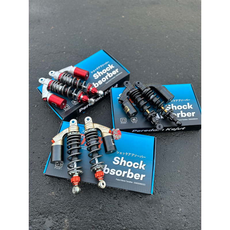 Shock skok day copy rcb tabung atas ukuran 280 pnp jupiter vega jupiter cripton suzuki cristale dll 