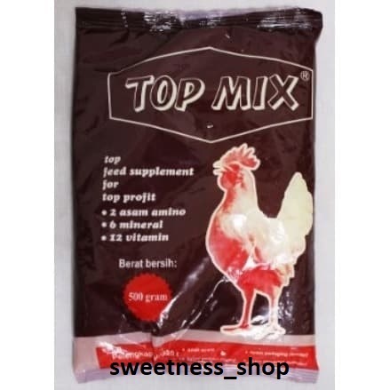 TOP MIX TOPMIX FEED SUPPLEMENT AYAM 500 GR