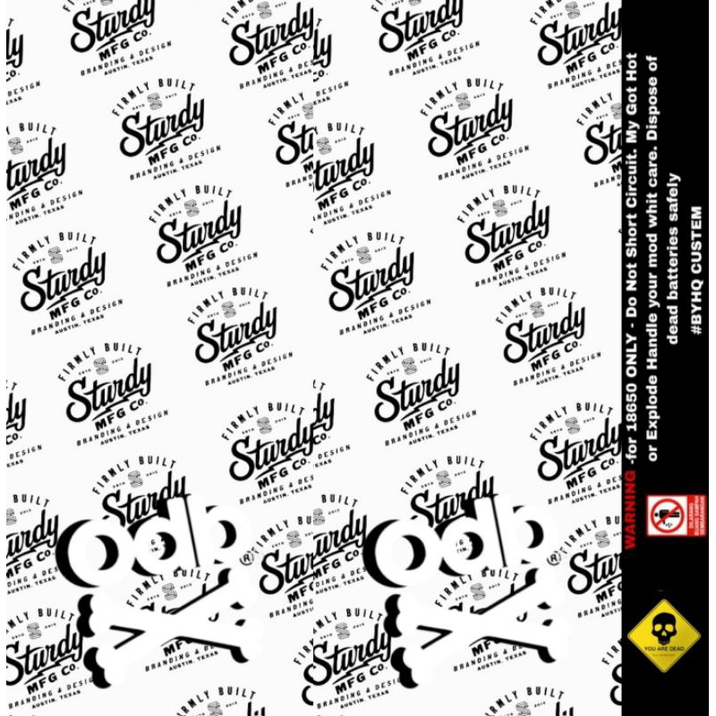 

stiker batrey STURDY ODB 18650