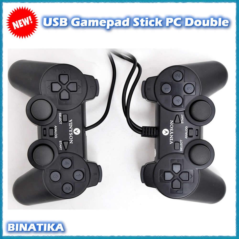 USB Gamepad Double Joystick USB Stick PC Double