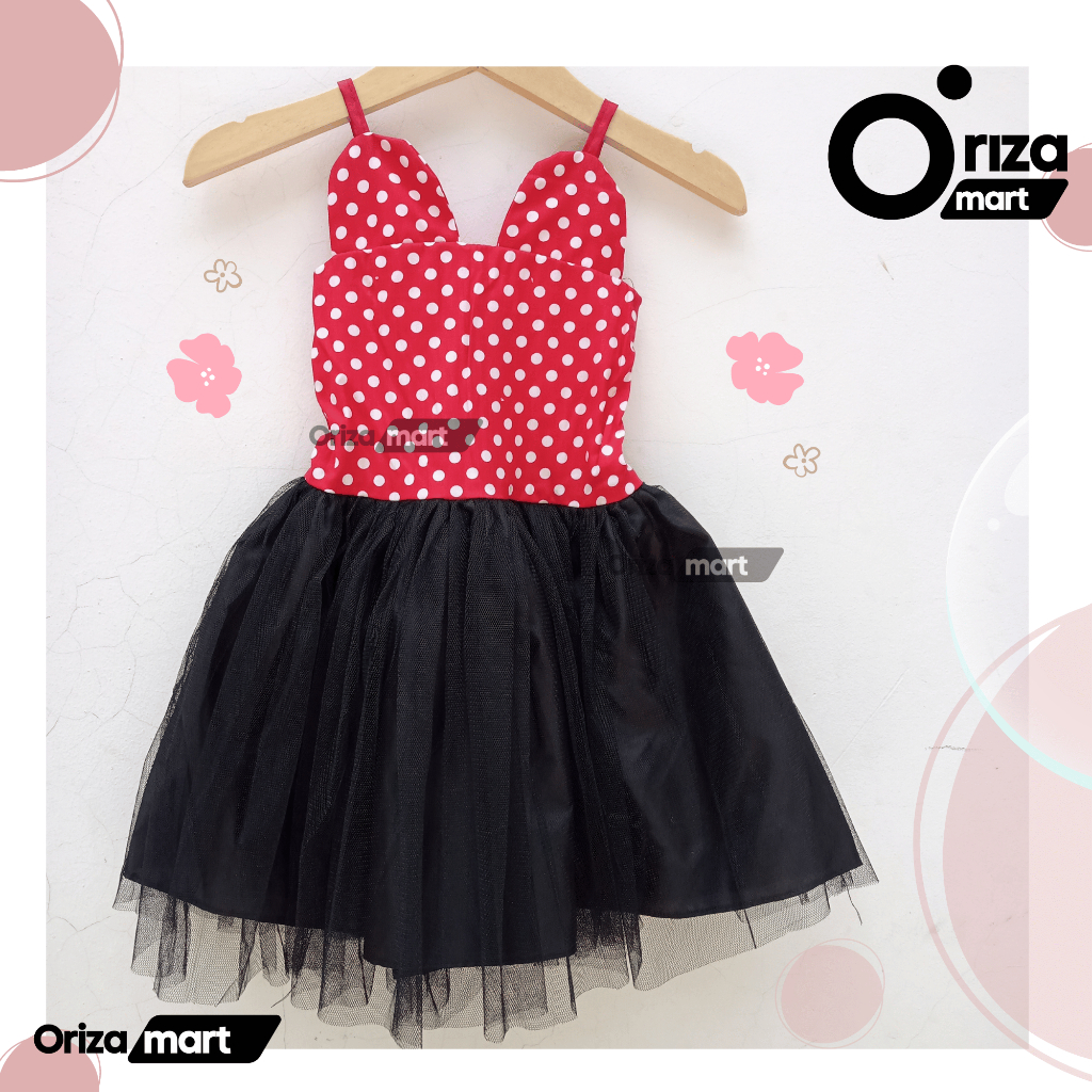 Baju Anak Kostum Mickey Mouse anak perempuan | Disney Mickey Mouse