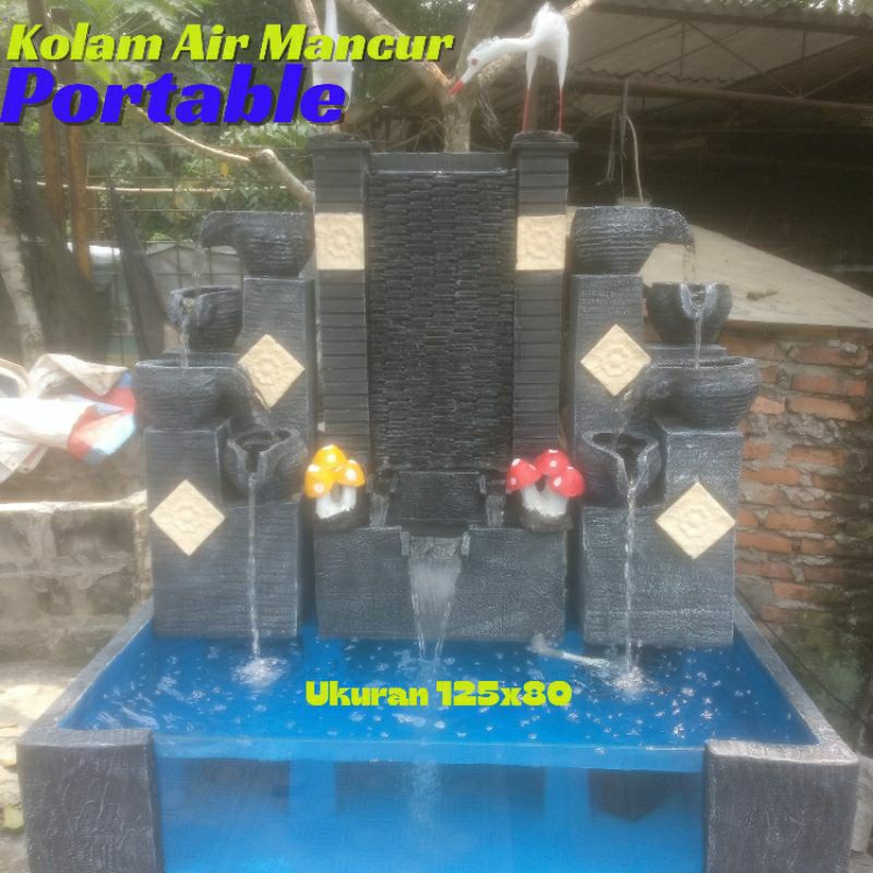 Kolam Air Mancur// Portable // Air Mancur Aesthetic