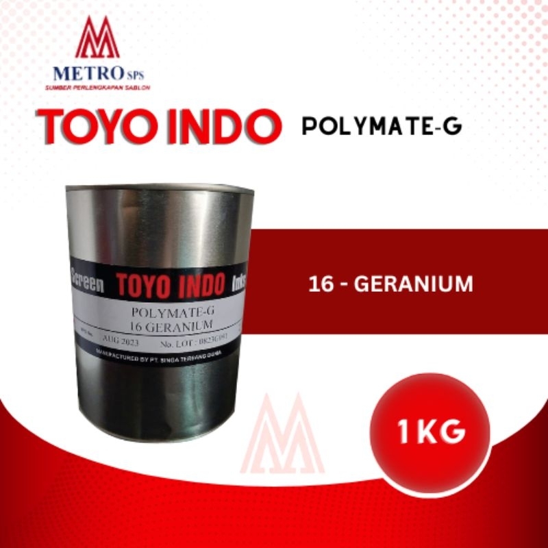 

Polymate Toyo Indo Geranium 1 KG