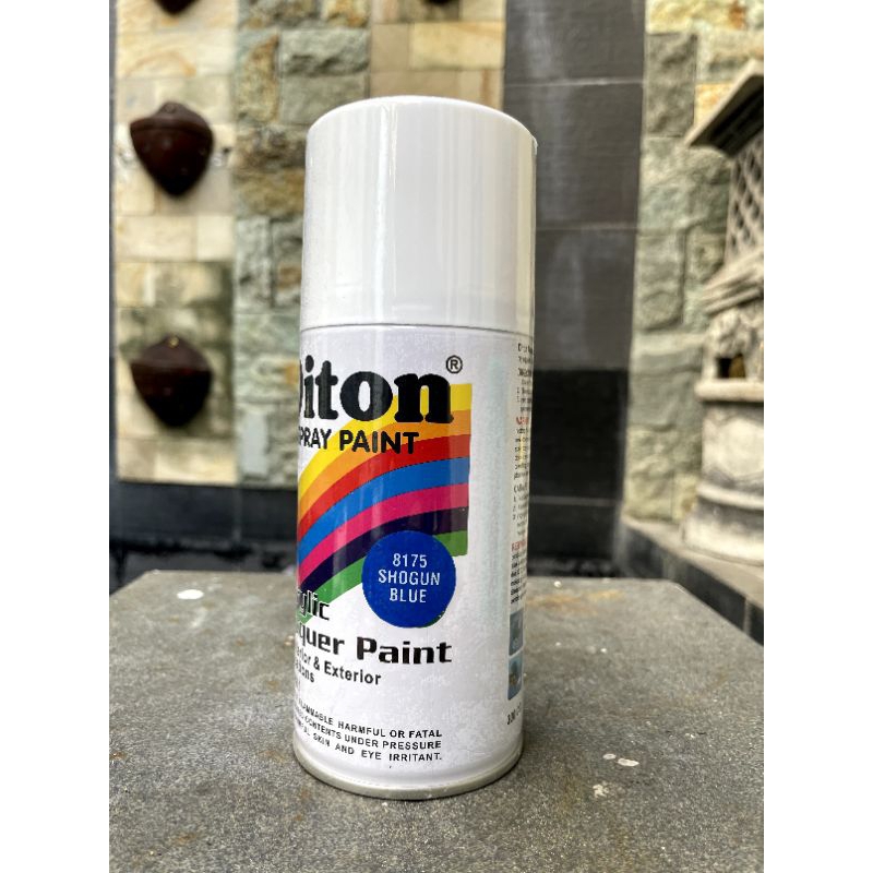 Pilox pylox pilok cat semprot DITON 300cc 300Cc Warna Shogun blue biru