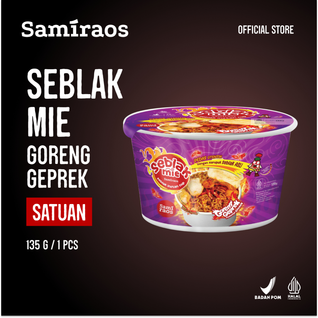 

SAMI RAOS - Seblak Mie Goreng Geprek