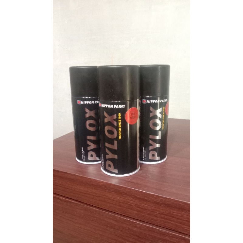 pylox nippon paint/ cat semprot pylox merah/ red 101- 300cc
