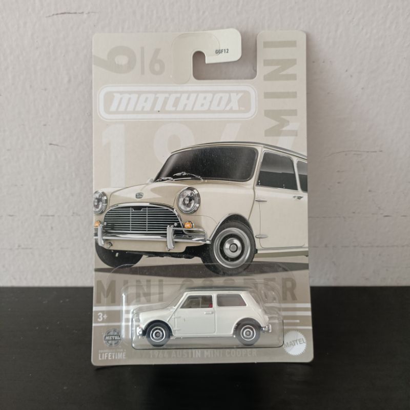 Matchbox 1964 Austin Mini Cooper Putih Series Diecast