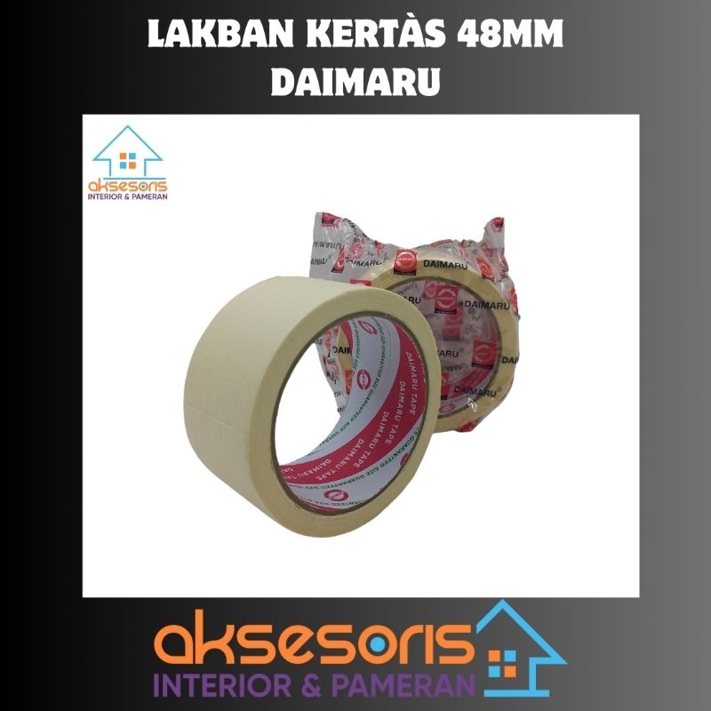 

Lakban Kertas 48mm Daimaru ( 2 inch )