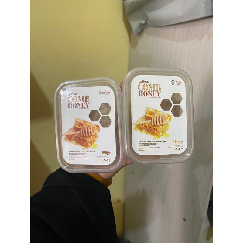 

(100 gram) Madu sarang / madu sarang safiya / comb honey