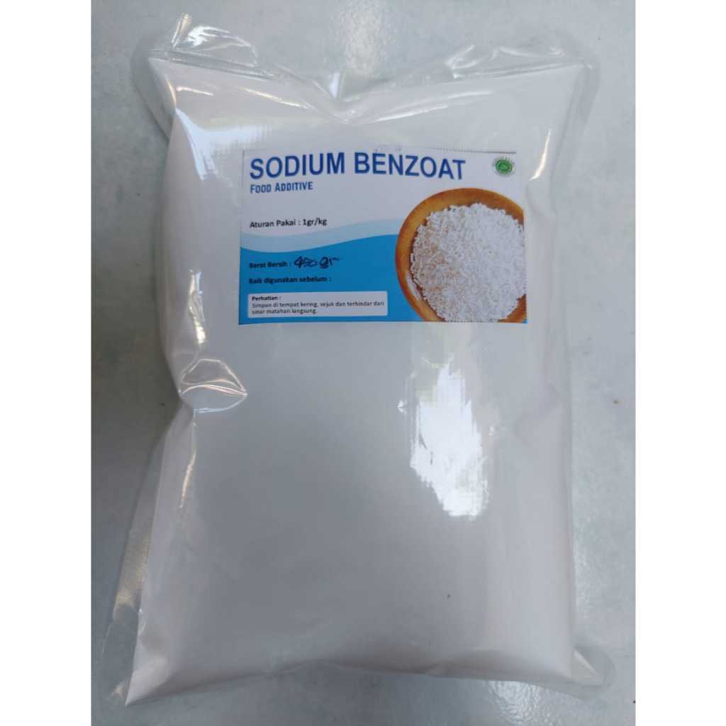 

[450gr] Sodium Benzoat Pengawet Makanan Minuman