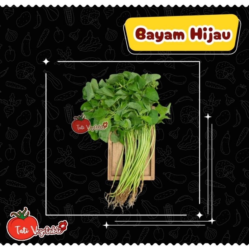 

Kangkung Bayam Segar Ikatan Besar || Sayuran Segar - Tati Vegetable - Groceries